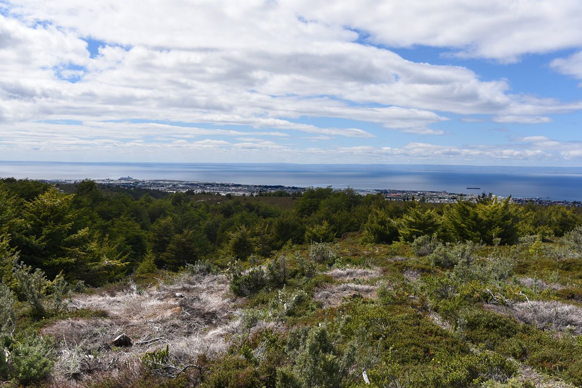 13D To A Lookout At Magallanes National Reserve Over Punta Arenas Chile